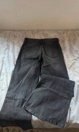 Pantalón vaquero Bershka gris talla 34