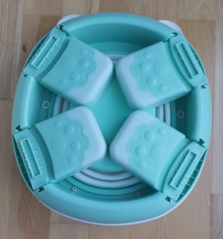Orinal Plegable, portátil, reductor WC, 3 en 1