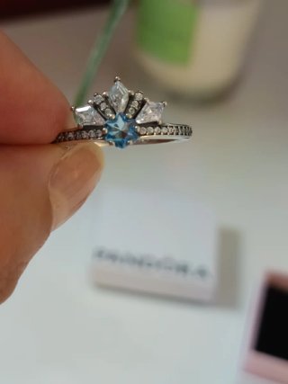 Anillo Pandora Princesa Elsa T.56