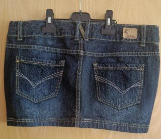Minifalda vaquera Sicko azul