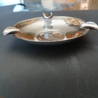 Cenicero de Plata de ley 925 SIMON BOLIVAR