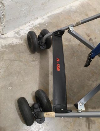 Silla de paseo paraguas azul