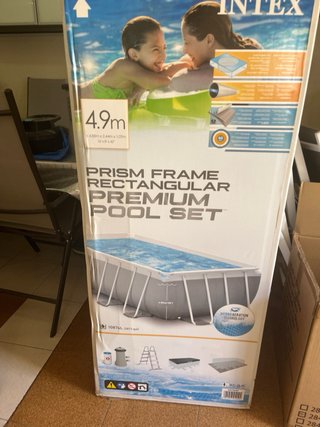 Escalera Intex Piscina Metal/Plástico( solo Jaen)