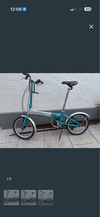 Bicicleta Plegable Monty F18