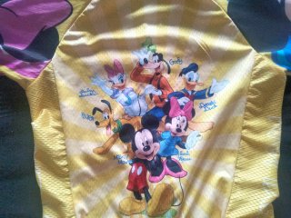 Maillot Ciclismo Niña Disney Mickey