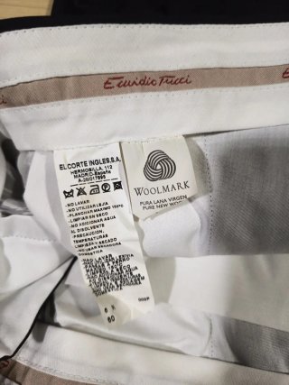 Traje de caballero negro Emidio Tucci T-60