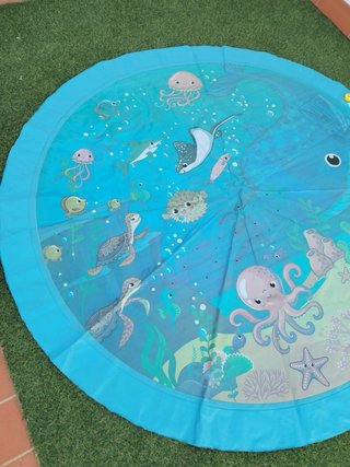 Piscina hinchable chorros