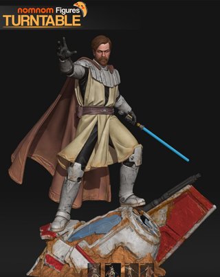 Figura Resina Star Wars Obi Wan Kenobi