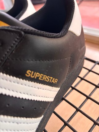 Adidas Superstar Negras Talla 44