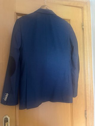 Americana El Ganso Talla 48 Azul Usada 1 Vez