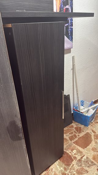 Mueble TV salón  madera. 3 modulos +mesa