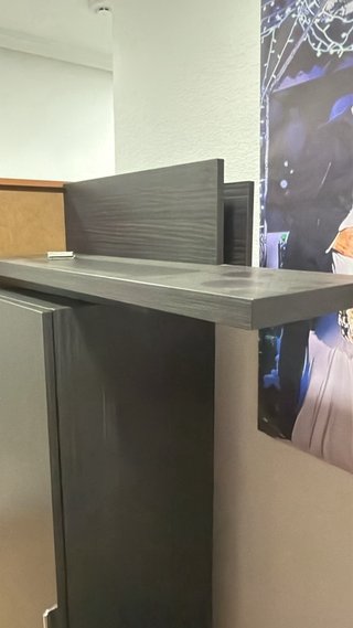 Mueble TV salón  madera. 3 modulos +mesa