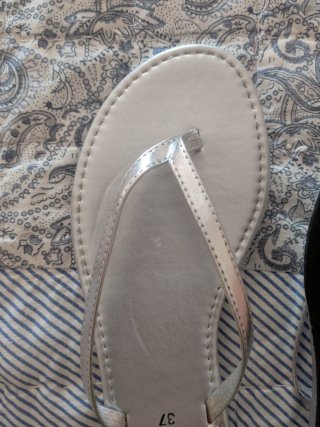 Sandalias Bisue Bonbon plateadas mujer talla 37