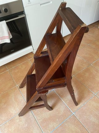 Silla Escalera Madera