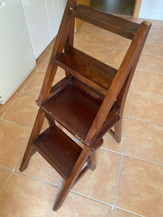 Silla Escalera Madera