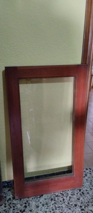 4 Ventanas Cristaleras Madera
