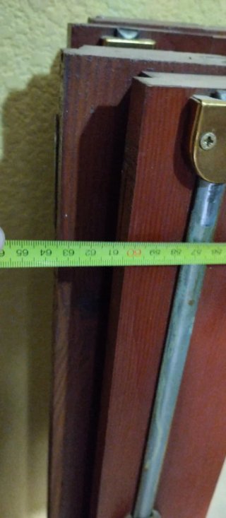 4 Ventanas Cristaleras Madera