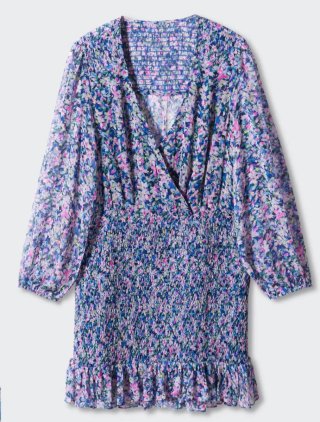 Vestido Mango floral