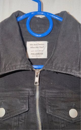 Mono vaquero Pull&Bear negro talla S