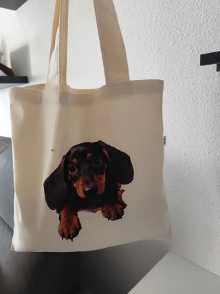 Bolsa Tote Bag Perro Dachshund Tekel