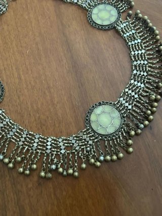 Cintura donna vintage madreperla