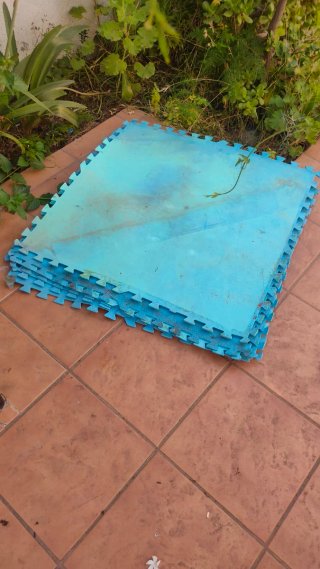 Piscina 244cm + Accesorios(filtro, suelo y  tapa)