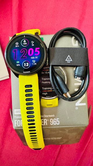 Garmin Forerunner 965 + Correa Azul Extra