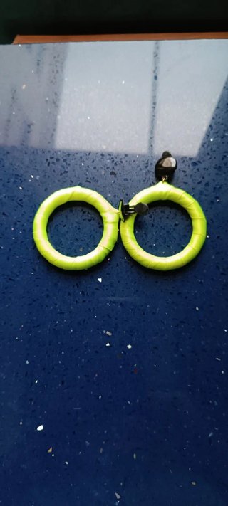PENDIENTES de ARO VARIOS COLORES