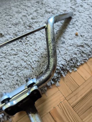 Manillar y Potencia Motoretta Plata