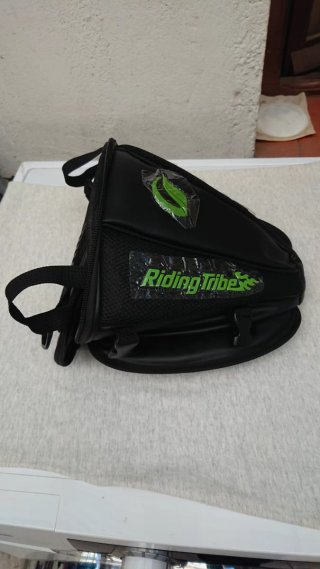 Bolsa de asiento trasero para moto