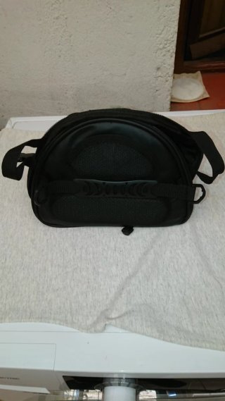 Bolsa de asiento trasero para moto