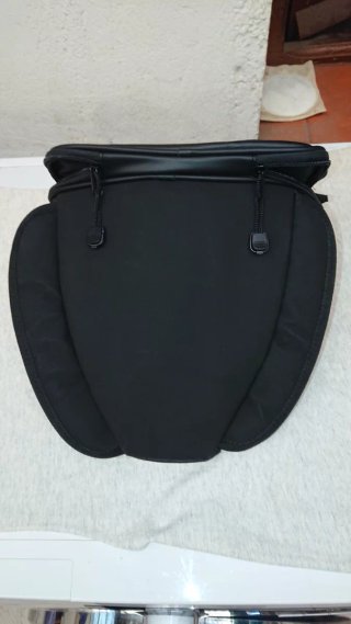 Bolsa de asiento trasero para moto