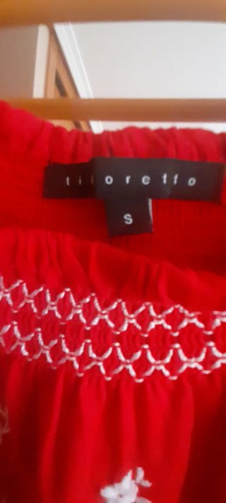 Top Tally Weijl Rojo Talla S