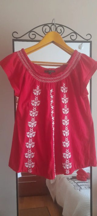 Top Tally Weijl Rojo Talla S