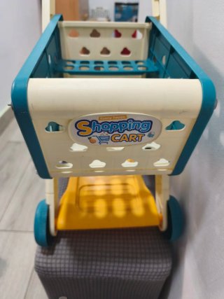 Carrito de compra infantil como nuevo