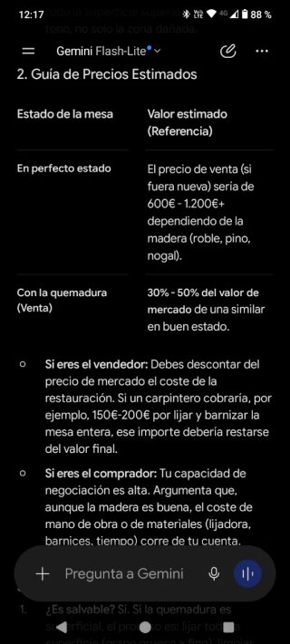 Mesa de comedor extensible madera maciza