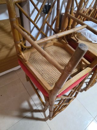 Lote 6 sillas chippendale para restaurar
