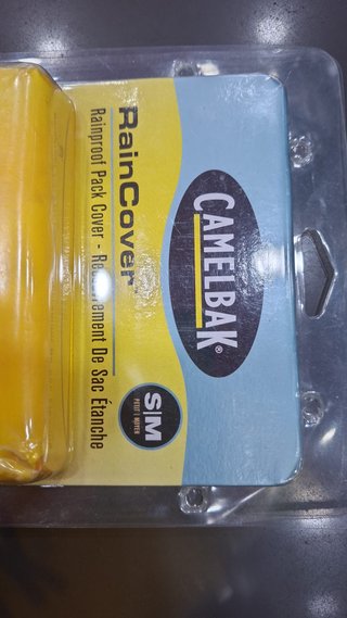 Camelbak Capa de Chuva Nova Amarela