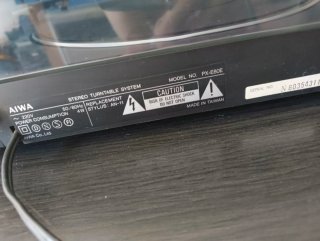 Giradischi AIWA Nero