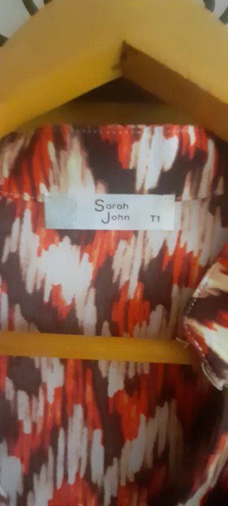 Vestido estampado sarah jones