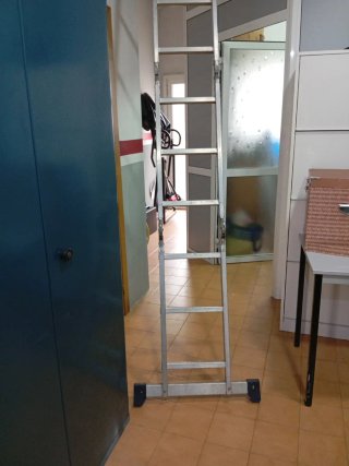 Escalera Bricobi Multiusos Plegable 150kg.
