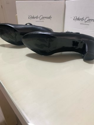 Zapatos Flamenco Niña Roberto Garrudo Negros