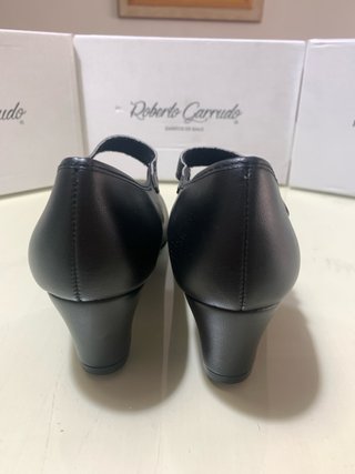 Zapatos Flamenco Niña Roberto Garrudo Negros