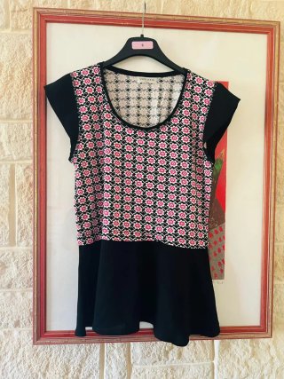 Maglia donna VIRIATO fantasia fiori S