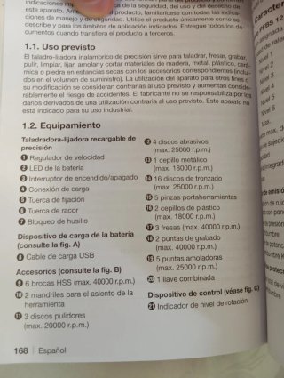 Amoladora Parkside 12V