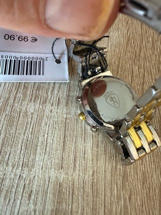 Conjunto de 2 relojes dorados y rosas