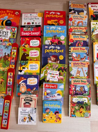 Lote 33 Libros Infantiles Inglés Bebé