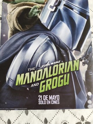 Póster The Mandalorian y Grogu