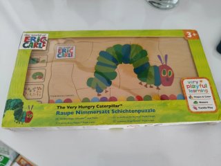 Puzzle La Oruga Glotona Eric Carle