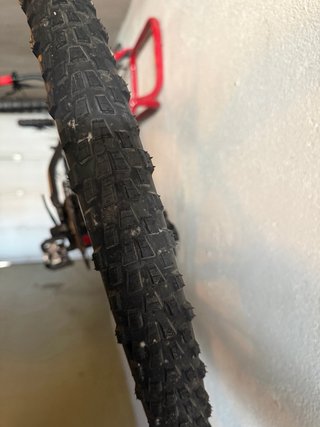 Bicicleta MTB WCR Nero/Rosso Taglia XL